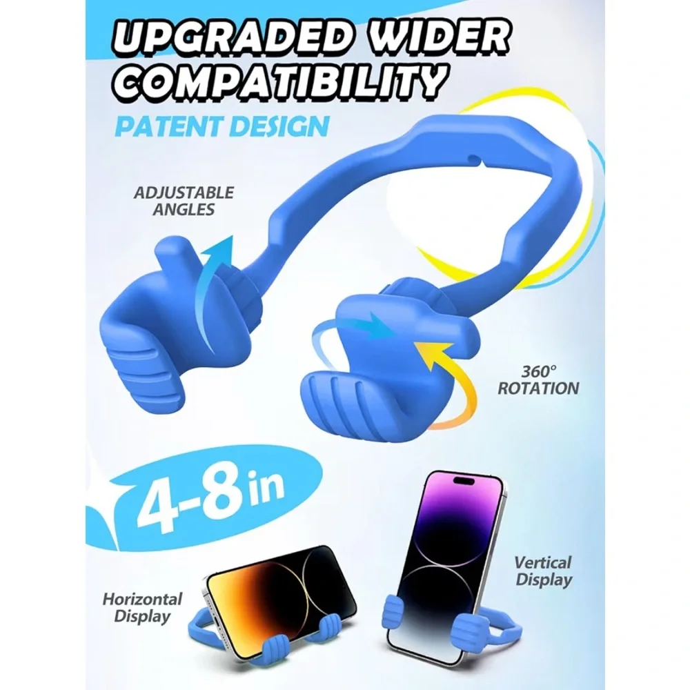 Blue Thumbs Up Phone Holder